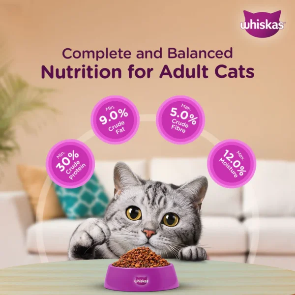 Whiskas Ocean Fish Dry Food For Adult Cat - Image 7