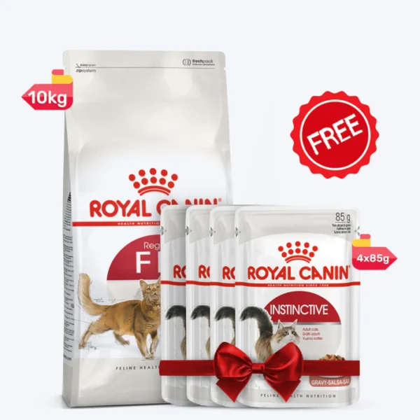 Royal Canin Fit Dry & Instinctive Wet Food Combo For Cat - 10 kg - Image 3