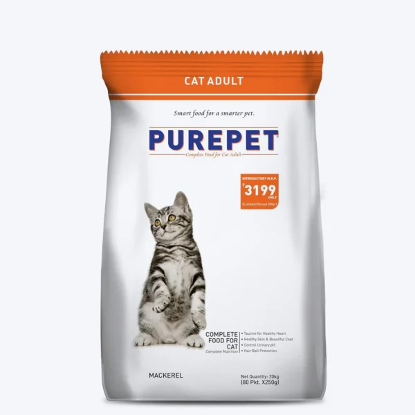 PurePet Mackerel Adult Dry Cat Food