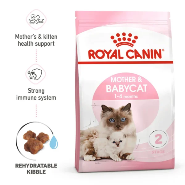 Royal Canin Mother And Babycat Dry Cat Food - Image 2