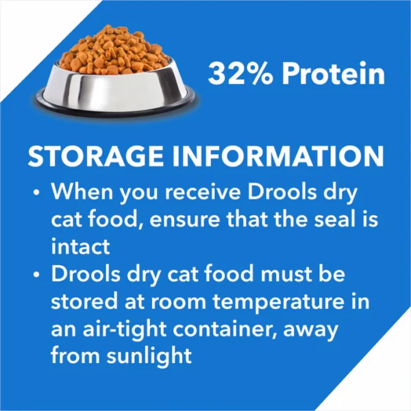 Drools Adult (+1 Year) Mackerel Dry Cat Food - 3 kg - Image 4